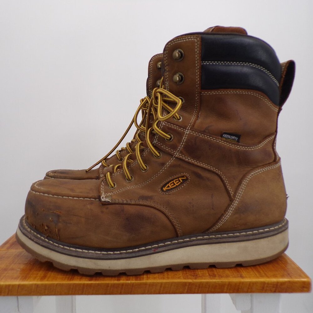 Keen Utility Cincinnati Men's Carbon Toe 8" Work Boot Size 14 - Picture 3 of 16